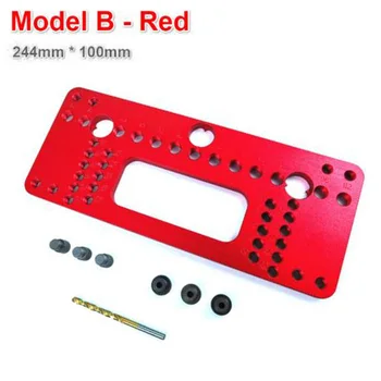 

Wood Pocket hole Jig Set Drive Adapter Joint Carpentry Positioning Hand Tool