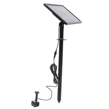 

9V 8W Garden Solar-Power Floating Water Fountain Pump Panel Kit Waterscape Decoration Pump
