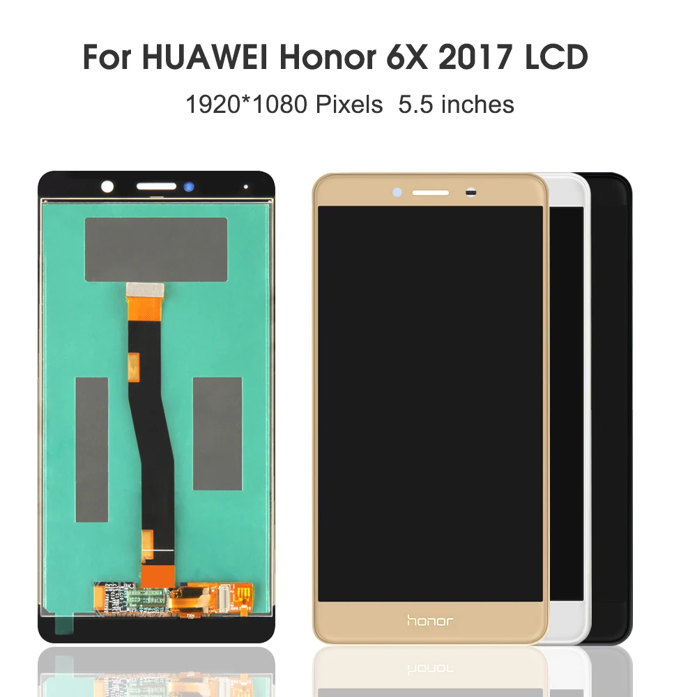 

5.5" inch Honor 6X 2017 LCD For HUAWEI Honor 6 X LCD GR5 2017 Display Touch Screen Digitizer For HUAWEI BLN-AL10 BLN-L24 BLN-21