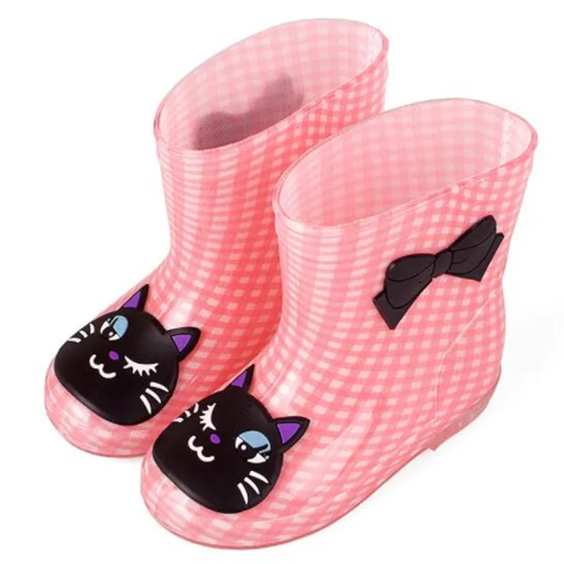 Детская оригинальная детская обувь с бантом Детские ботильоны рисунком