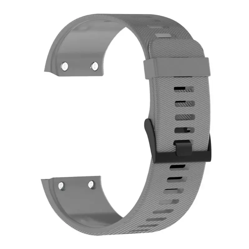Мягкий браслет металлическая застежка ремешок для часов Garmin Forerunner 35/30 Смарт-часы - Цвет: Grey