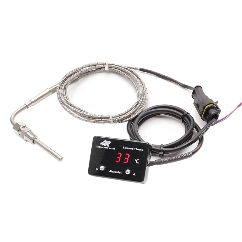 

Refitted Tail Temperature Meter P-ETM-01 Automobile 12V Digital Display with Sensor