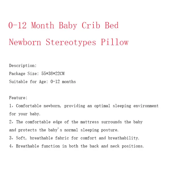 $US $5.52  Baby Crib Bed Nest Newborn Stereotypes Pillow Travel Folding Infant Cradle Cot Multifunction Sleepi
