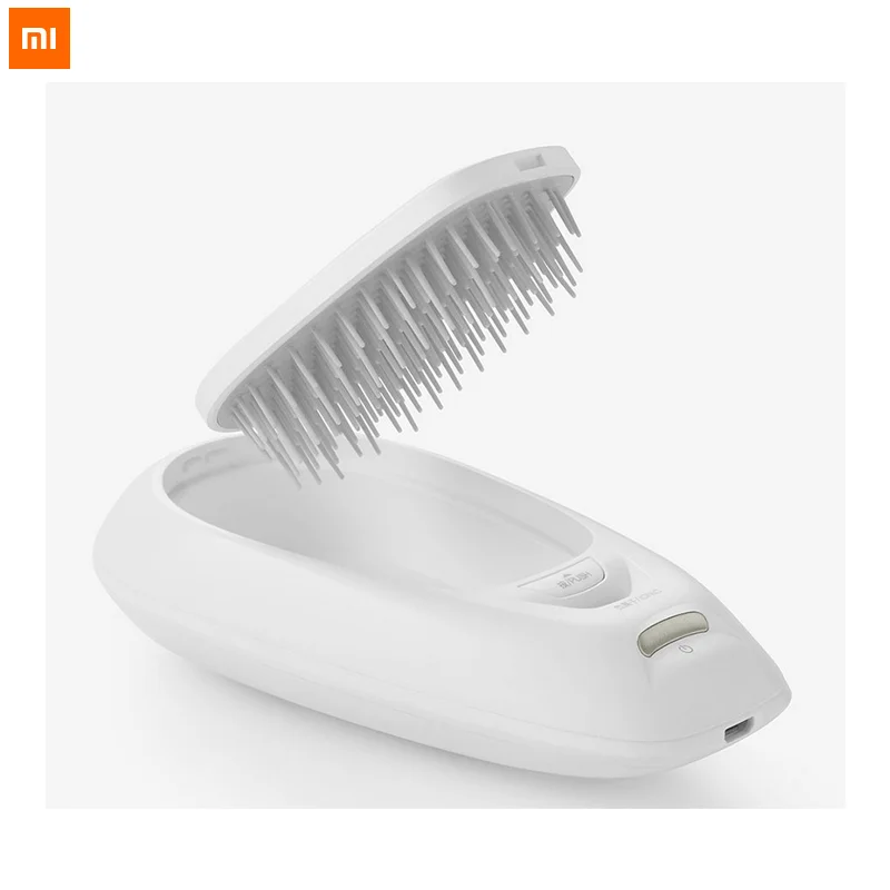 Xiaomi Youpin XW отрицательный ион Уход за волосами гребень Блокировка вода питание волосы гладкие нестатические Быстрая зарядка высокая продолжительность портативный