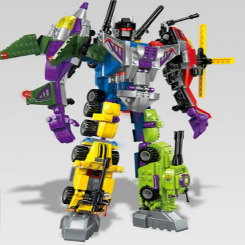 

Robot of building blocks assembling children's educational toys