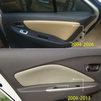 

Microfibre Leather Doors Panel Decorated Cover For Toyota Vois 2004 05 06 07 08 09 10 11 12 2013 CAB088