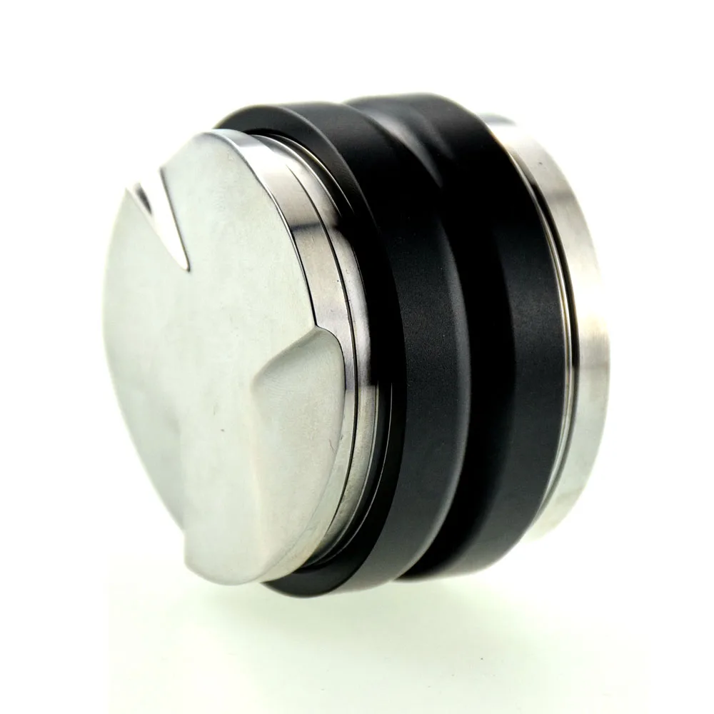 

2019 New 304 Stainless Steel Coffee Tamper Macaron Convex Three/Flat Angled Slopes Base Coffee Mat