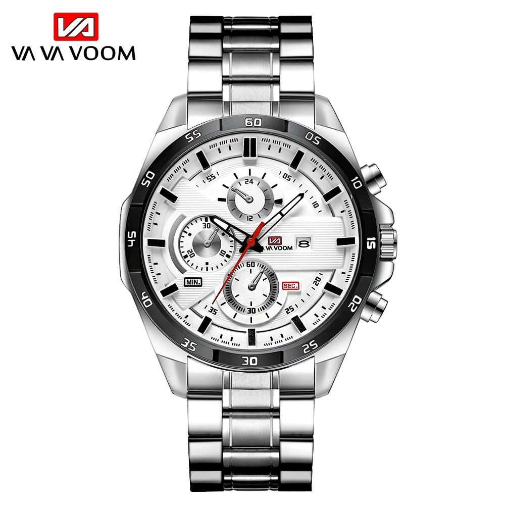 2021 New Watches Men Sport Stainless Steel Band Waterproof Casual Military Army Outdoor Run Hiking Leather часы мужские Watches 