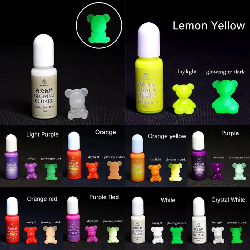 UV Resin Liquid Pearl Dye Pigment Resin Epoxy DIY Jewelry Making Crafts Tools
