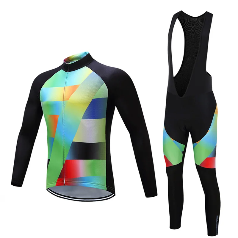 Jersey and Pants 12 Мужские зимние велосипедные Джерси наборы термобелье флис Mtb Униформа Платье Одежда велосипед Одежда наборы велосипедная одежда костюм Майо наряд - Цвет: Jersey and Pants 12