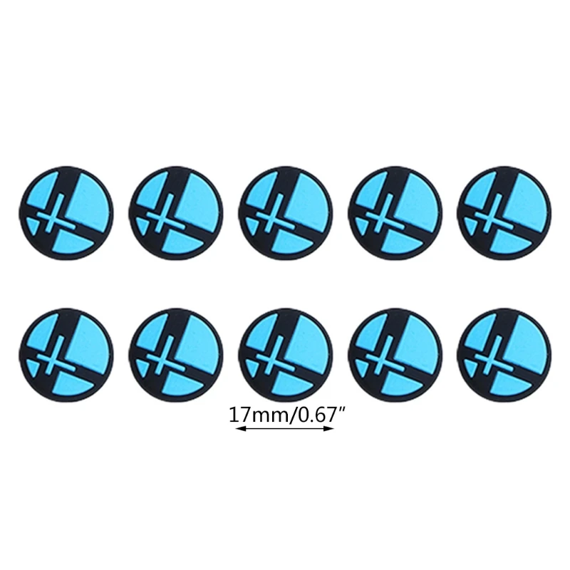 Thumb Grip Set Joystick Thumbstick Gamepad Non-slip Protective Cover for Switch Controller 5 Pairs 10 Pcs