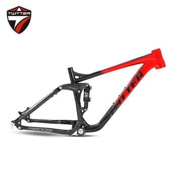 

TWITTER full Suspension Frame 29 Mountain Bike 27.5er 650B alloy AL7005 Bicycle mtb Frames 17 19inch