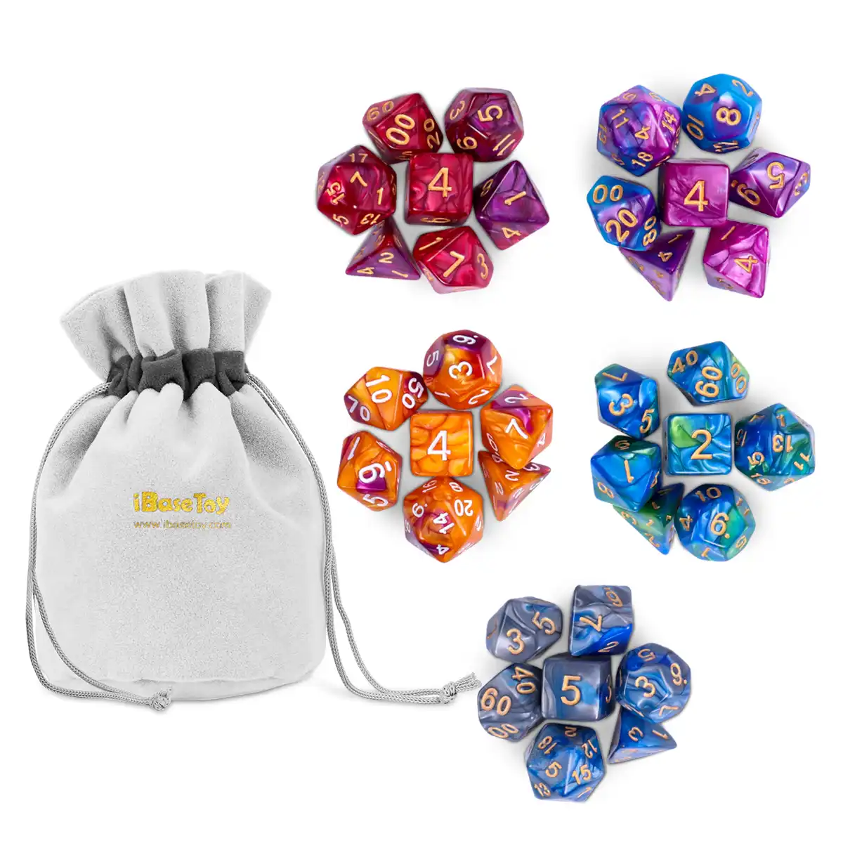 35 個多面体サイコロ Rpg ダンジョンズとドラゴンボードゲームは楽しいボードゲームパーティーゲーム ダイス Aliexpress