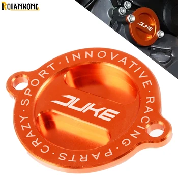 

Duke LOGO CNC Aluminum Motorcycle Accessoriese Engine Oil Filter Cover Cap Protection For KTM 125 200 390 690 790 DUKE 2011-2019