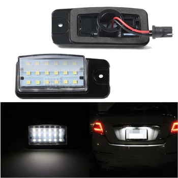 

2Pcs Car LED Number License Plate Light Lamps for Infiniti QX70 QX50 Q45 EX25 EX35 EX37 FX35 FX37 FX50 Auto Car-Styling