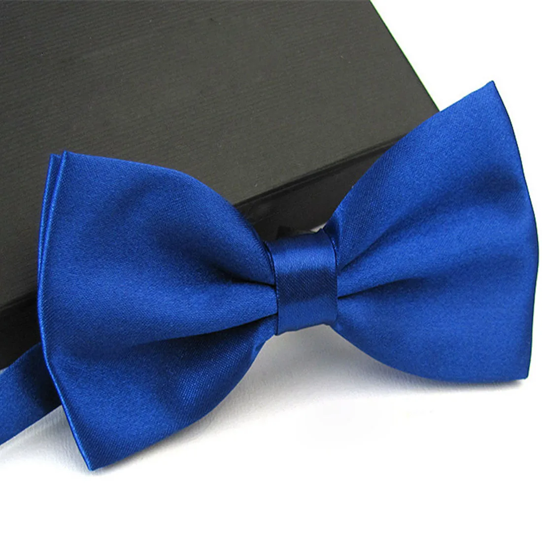 10 Hot Sale 1PC Gentleman Men Classic Satin Bowtie Necktie For Wedding Party Adjustable Male Butterfly Bow tie knot For Man Gifts - Цвет: 10