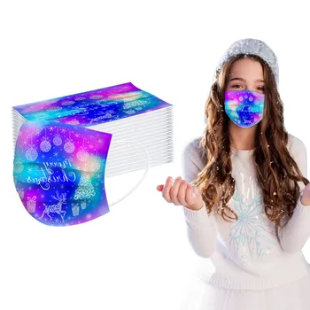 

50pc Children's Breathable Mask cover Dustproof protective Disposable Face Mouth Mask Mascarillas 3ply Ear Loop Fast Delievry