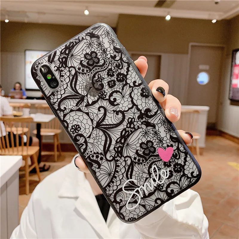 Чехол s для samsung Galaxy Note 8, A8, A6 Plus, J2 Pro, J4, J8,, J720, J6, модный кружевной чехол, чехол для телефона