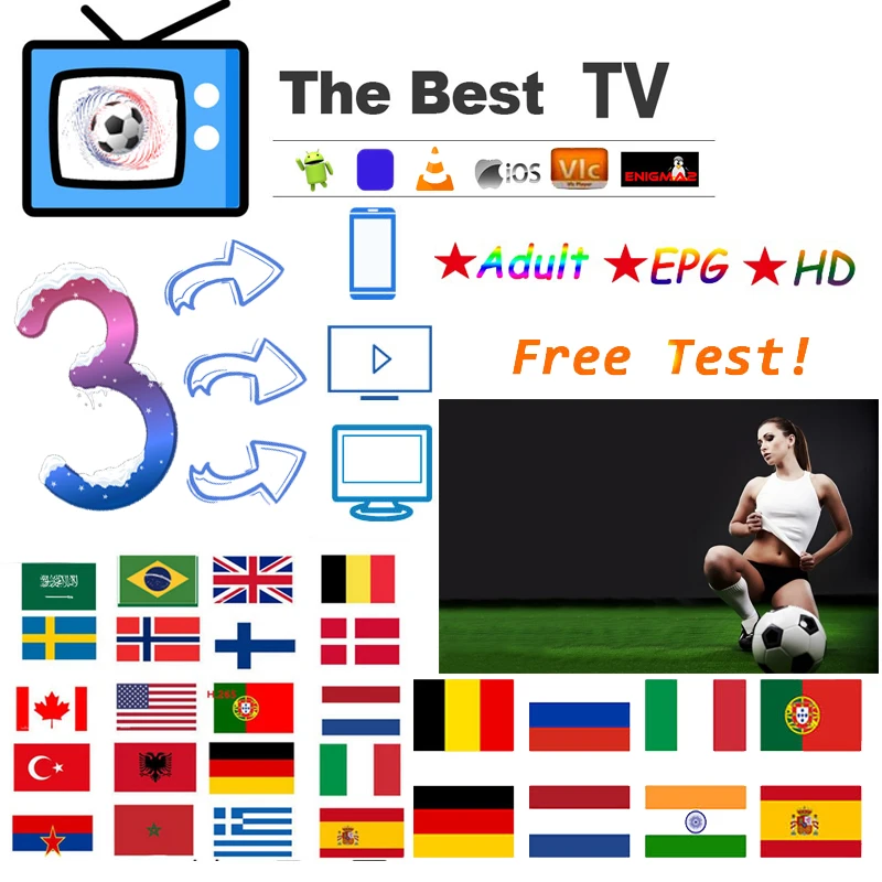

Lista m3U EspaÃ±a Premium TV World tv Smart tv L 3 devices 12 months warranty for Android Tv Boxt with hot engima2 Ssmartt Pc