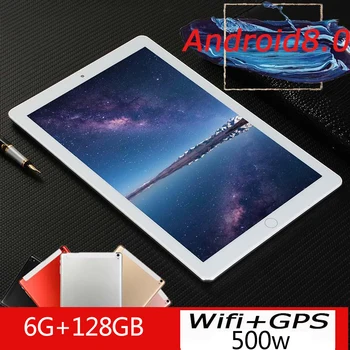 

2021 New Google Android 8.0 10 inch 10 Core Tablets 4G LTE Phone Call Tablet 6GB 128GB Dual SIM 5.0MP Wifi GPS Tablets 10 Pad