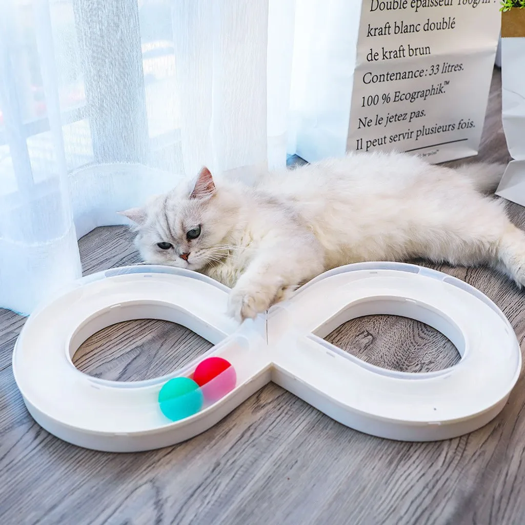 Игрушка для кошек мяч обучающие игрушки для кошек трек интерактивный шарик-игрушка для питомцев аксессуары комбинированный шар Gatos Katten Speelgoed N8