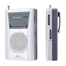 1 шт. BC R60 Мини Портативный FM Радио Карманный AM FM радио динамик телескопическая антенна 3,5 мм разъем для наушников Встроенный динамик Mayitr