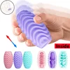 Pocket Pussy Male Masturbator Sex Toys for Men Blow Job Soft Stick Small Masturbation Cup Wholesale Double Face Usable Solo Play 1