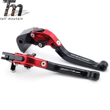 Тормозной рычаг сцепления для SUZUKI GSX-S1000/F GSX-S 1000/1000F- 16 17 Мотоцикл Регулируемый складной выдвижной R+ черный