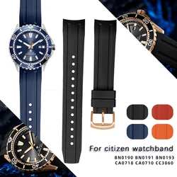 Curved Interfaces Men's Rubber Watch Strap Bracelet Accessory - 22mm (Black black)