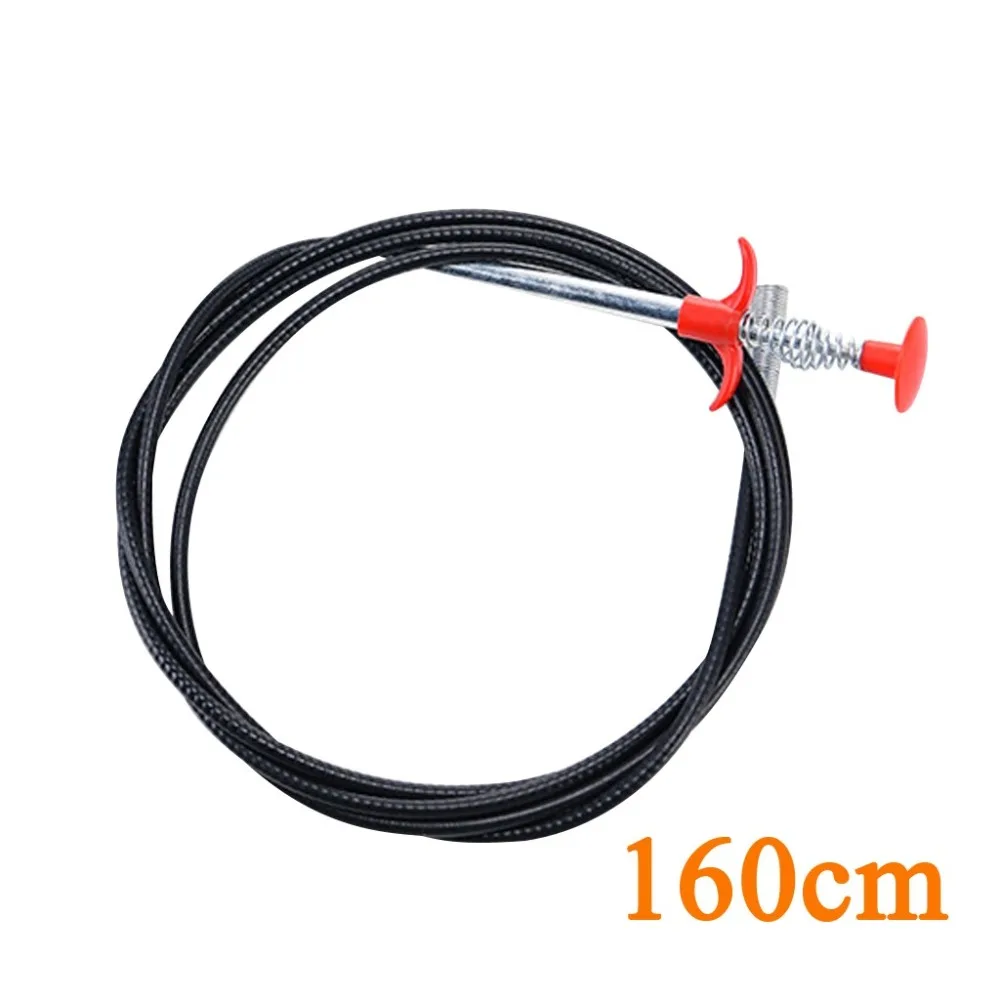 160cm Flexible Sink Claw Pick Up kitchen cleaning brush Pipe Dredge cleaning claw Tool Hair Brush Cleaner Bend Sink (11)
