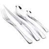 4-Piece 18/10 Stainless Steel Flatware Set Black Dinnerware Steak Knife Fork Spoon Teaspoon Cutlery Food Tableware Dropshipping ► Photo 2/6