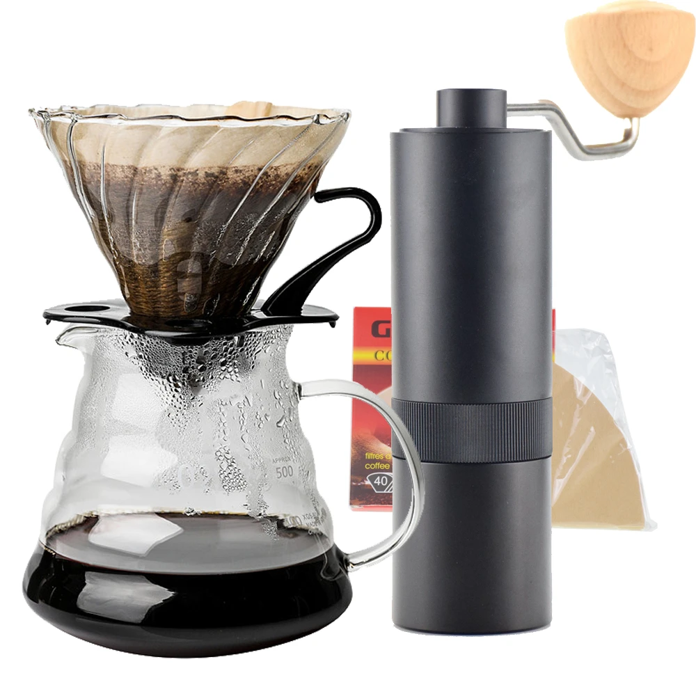 Ecocoffee Creative V60 Coffee Grinder Percolator Coffee Maker Barista