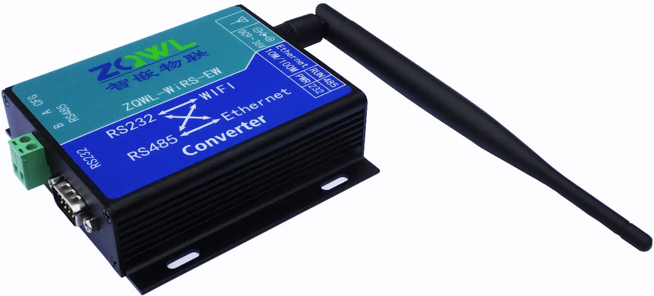 Серия Wi-Fi дополнительный последовательный сервер устройств RS232 RS485 к Ethernet WiFi