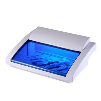 

Small UV Ozone Double Disinfection Cabinet Mini Beauty Salon Nail Tools Sterilization Sterilizer
