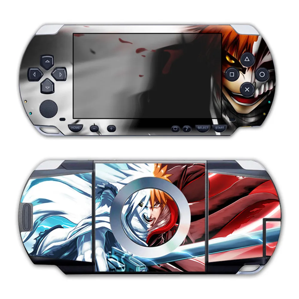 Free Drop Shipping High Quality Green Camo Design Games Accessories Vinyl Decal for PSP 1000 Skin Sticker