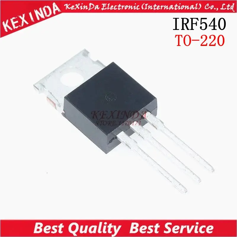 IRF540NPBF IRF540N IRF540 100 V 33A TO-220 10 шт./лот | Электронные компоненты и принадлежности