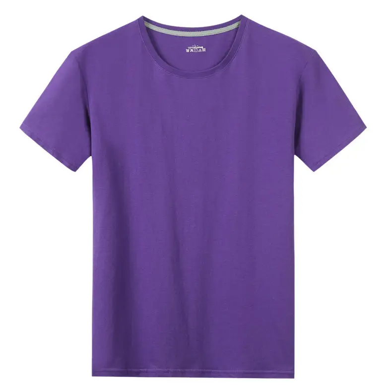 5XL T Shirts Men Women Clothing Cotton Summer Short Sleeve Solid Male Female Tshirts Top Tees O-Neck Plus Size Tee shirt MuLS 12