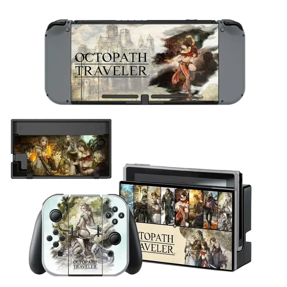 YSNS1352 Наклейки для nintendo switch для nintendo Switch для консоли nintendo Switch Joy-con, наклейки для Dock Skins - Цвет: YSNS1352