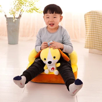 

Baby Sofa Support Seat Plush Chair Toys Cartoon Nest Comfortable Learning To Sit Doll Children Portable Elements Cradle