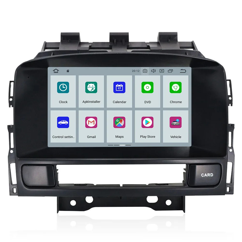 Clearance Android 9.0 4+64GB car DVD player Built-in DSP Car multimedia Radio For OPEL Vauxhall Holden Astra J 2010-2013 GPS Navigation 1