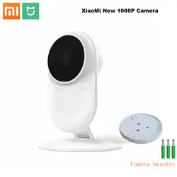 Оригинальный Xiaomi Mijia Новый 1080 P ip-камера 130 градусов FOV ночного видения 2,4 ГГц двухдиапазонный WiFi Xiaomi домашний комплект безопасности монитор