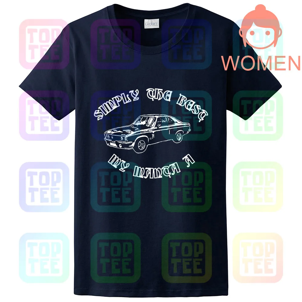 Women Navy Топ-футболка OPEL MANTA A - Цвет: Women Navy