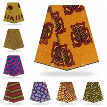 Африканская Анкара ткань высокого качества настоящий воск печать ткань хлопок настоящий батик в африканском стиле настоящий голландский воск для платья