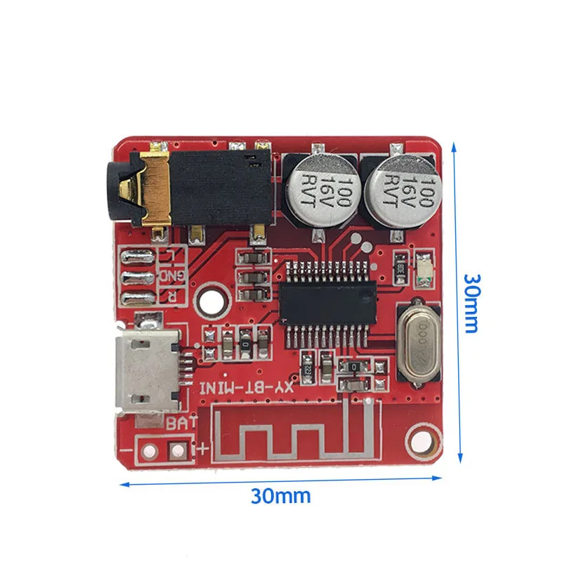 Bluetooth 4.1 Audio Receiver Board 3.5mm Stereo DIY Modified Accessories LHB99