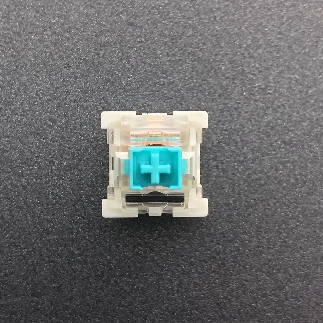 Outemu Switch Mechanical Keyboard Switch 3Pin Clicky Linear Tactile Silent Switches RGB LED SMD Gaming Compatible With MX Switch Dust-Proof Green