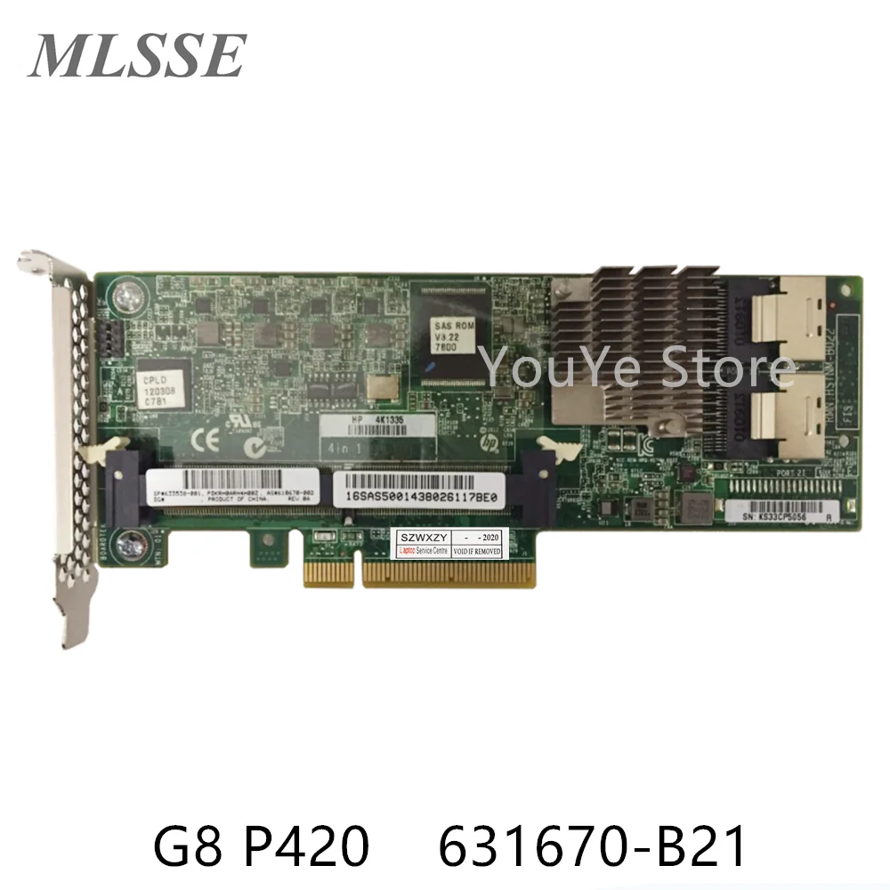 Оригинальная Серверная смарт-карта HP G8 P420 1 ГБ кэш-памяти батарея 631670-B21 633538-001