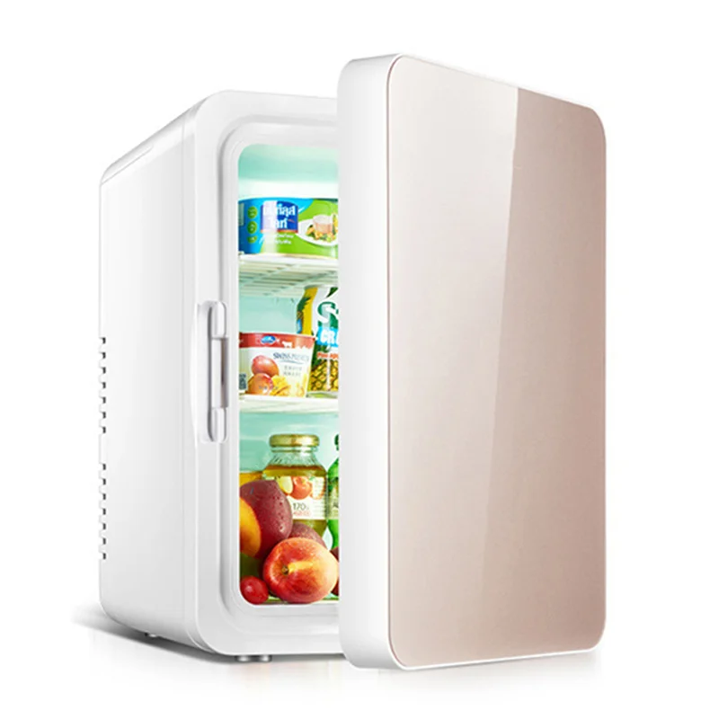 

8L Car Fridge Cosmetic Skincare Makeup Refrigerators Beauty Mini Freezer Portable Warmer and Cooler EU/UK Plug 220V 55W BX50