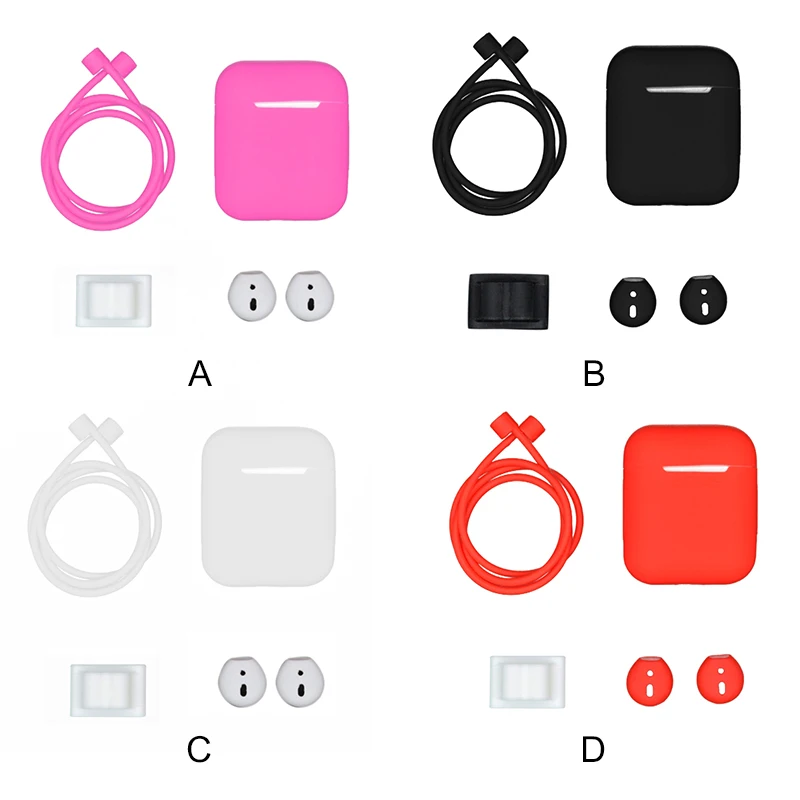 Airpods чехол-крышка против потери веревки Airpod pro Чехол 3d Apple беспроводное покрытие для наушников Защитный чехол для airpords аксессуары