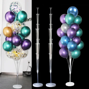 

7/11/19 Tube Plastic Balloons Stand Wedding Decoration Balons Column Baby Shower Party Baloon Decor Adult Birthday Party Decor