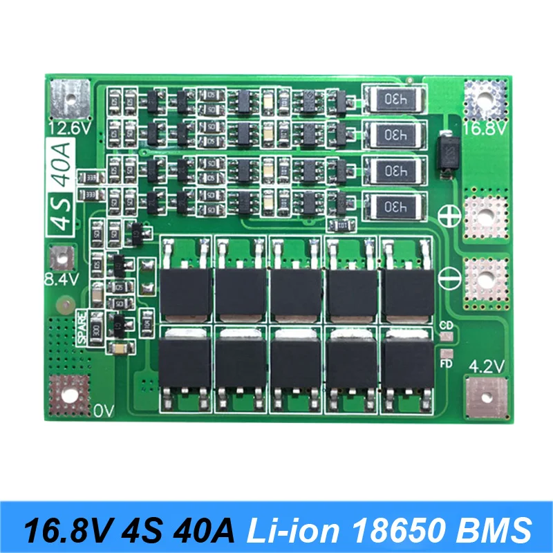 2S 3S 4S 5s 6S 10S 13S литий-ионная литиевая батарея 18650 зарядное устройство PCB BMS Защитная плата для отвертки литий-полимерный аккумулятор модуль ячейки